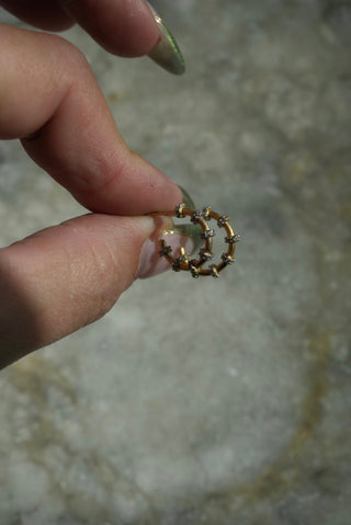 Wrapped Up - Dual Tone Mini Hoop