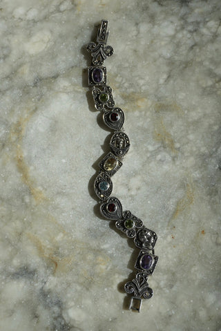 VINTAGE STERLING SLIDER BRACELET