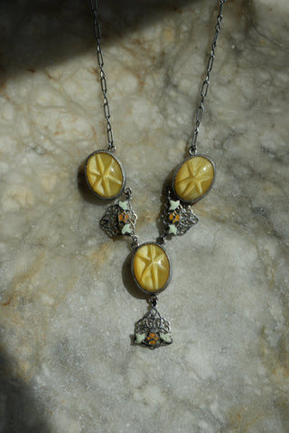ANTIQUE ENAMEL TRIP