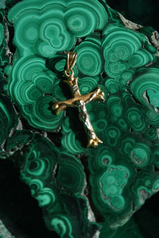 14k Crucifix Pendant
