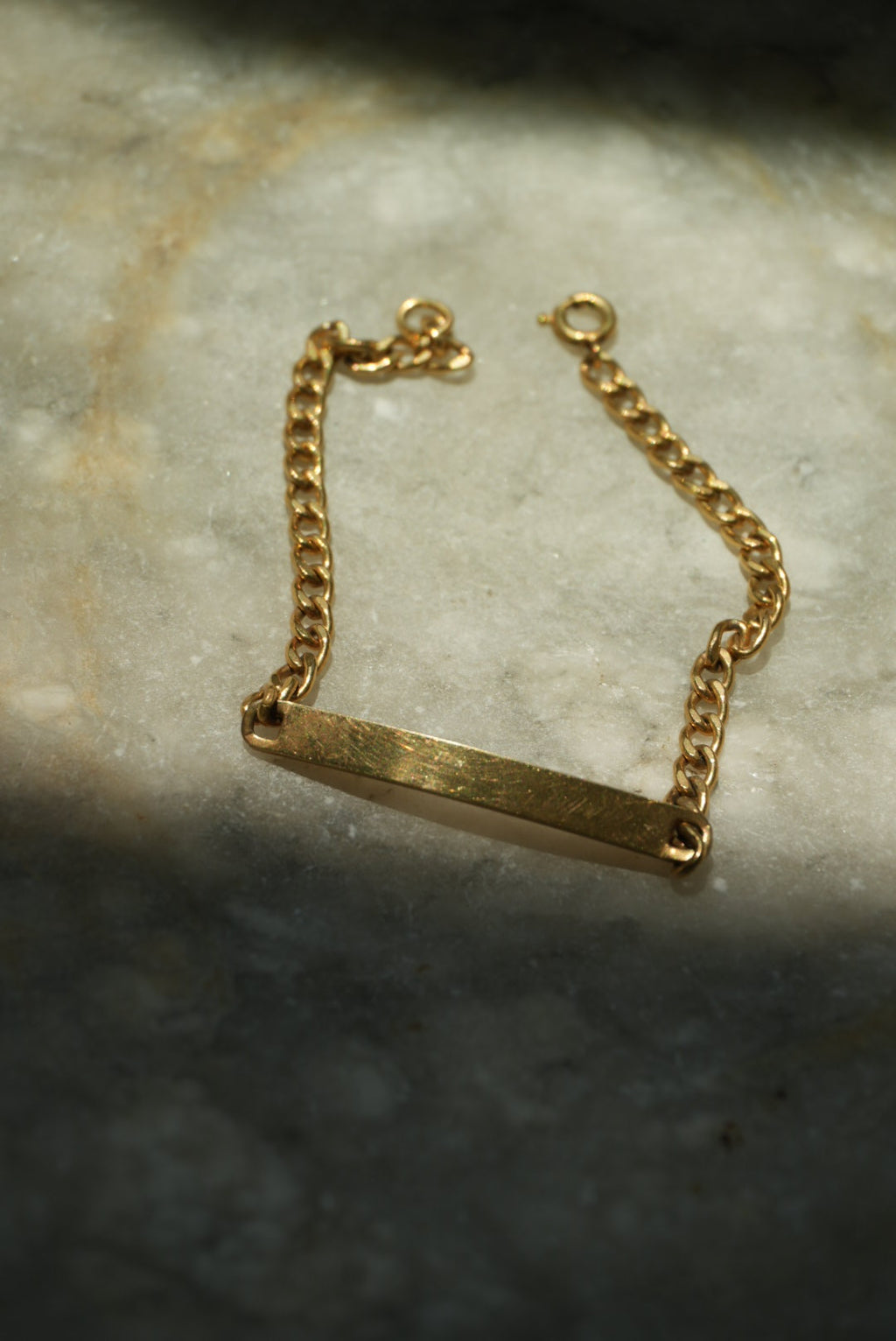 GOLD FILL ID BRACELET