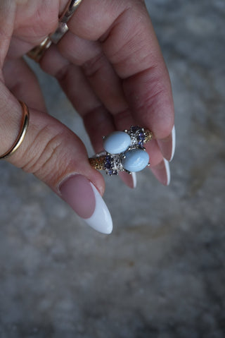 Robins Egg - Dual Tone Bypass Ring