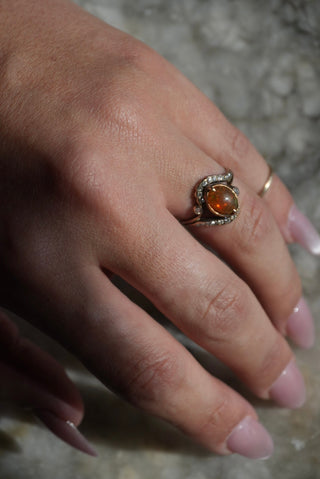 10k Antique Opal Ring