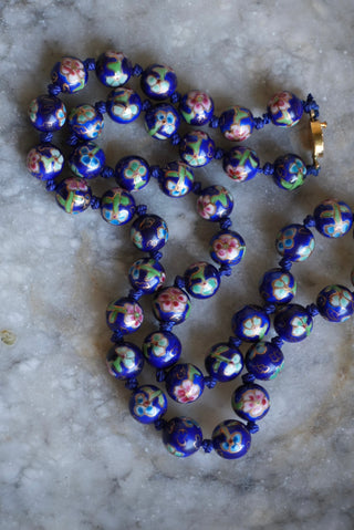 24INCH HAND PAINTED NECKLACE  ￼