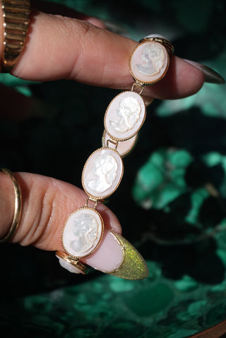 14k Cameo Bracelet
