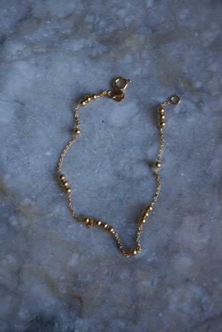9 INCH GOLDEN ANKLET