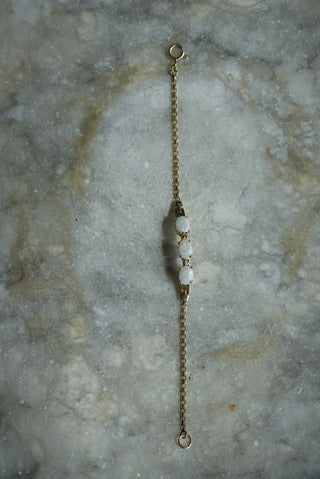 14K OPAL TRIPLET BRACELET