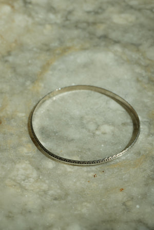 LITTLE ETCHED BANGLE