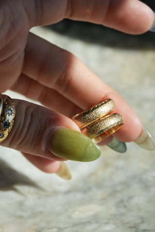 14K CHUNKY BAND