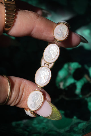 14k Cameo Bracelet