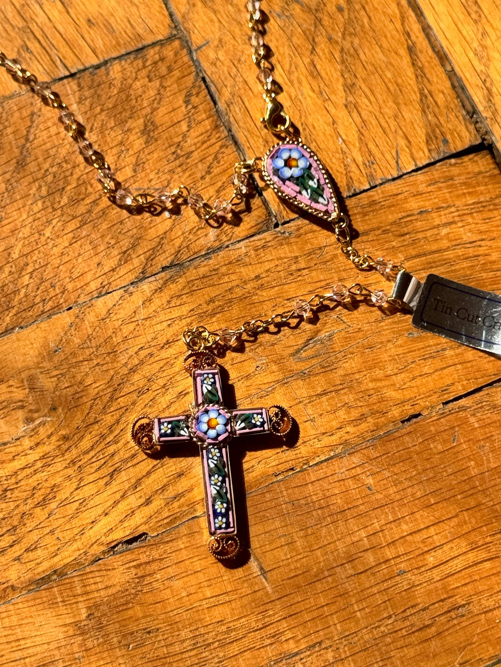 PRETTY PINK ROSARY