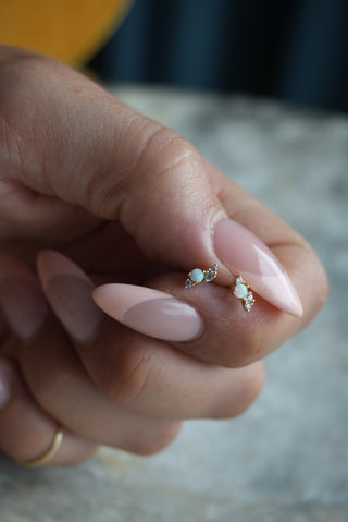 MINI OPAL STUDS
