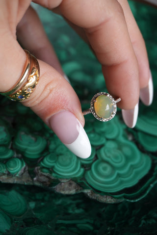 GUMMY OPAL RING SZ 5