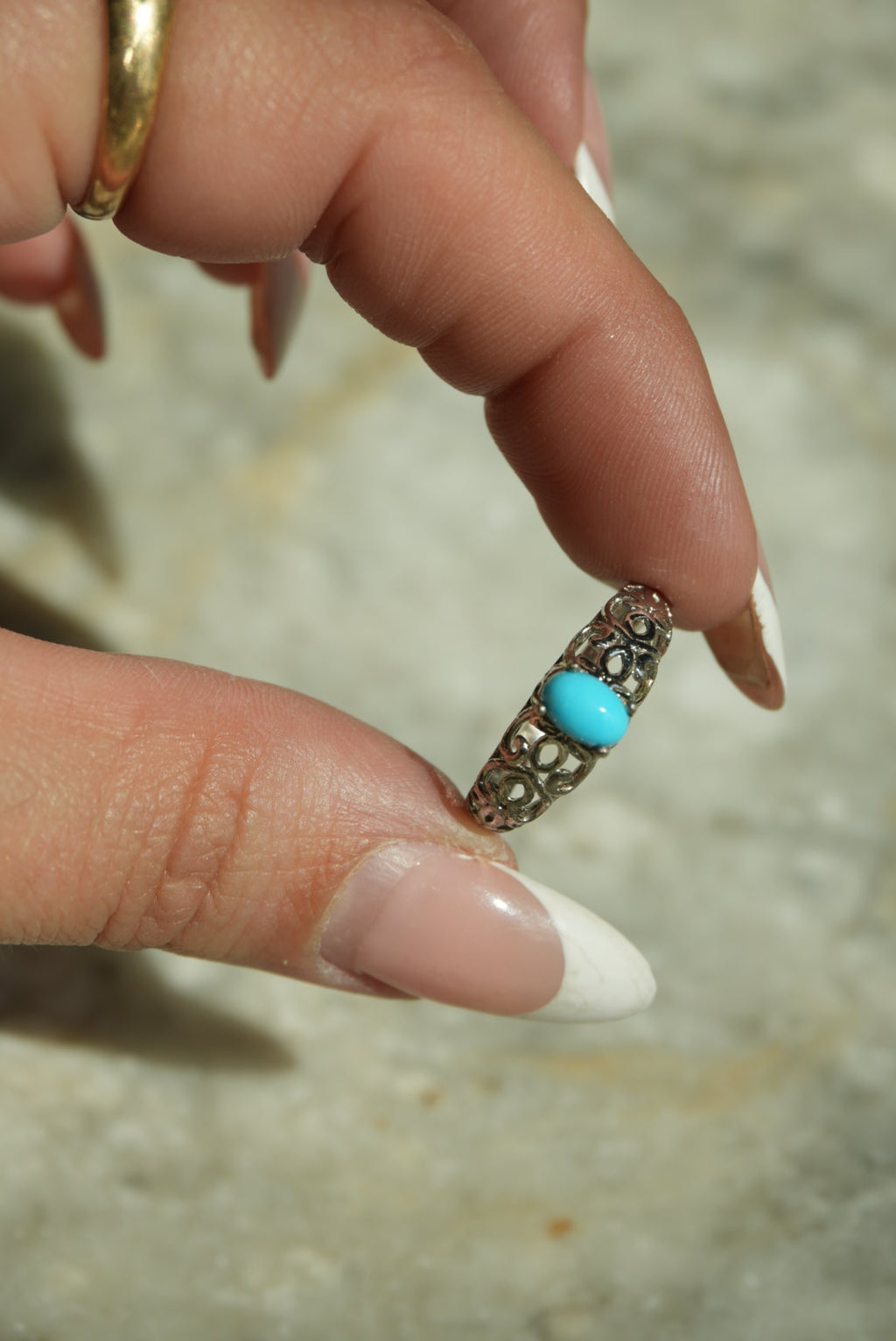 TURQUOISE TREAT SZ 7