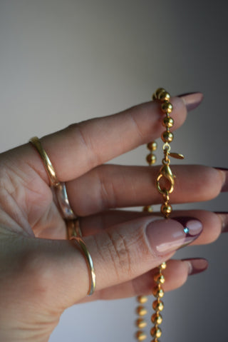 GOLDEN BALL CHAIN
