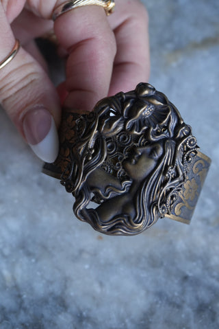 Moon Flower - Vintage Cuff