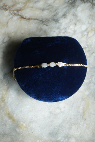14K OPAL TRIPLET BRACELET
