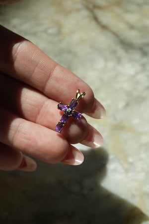 AMETHYST CROSS