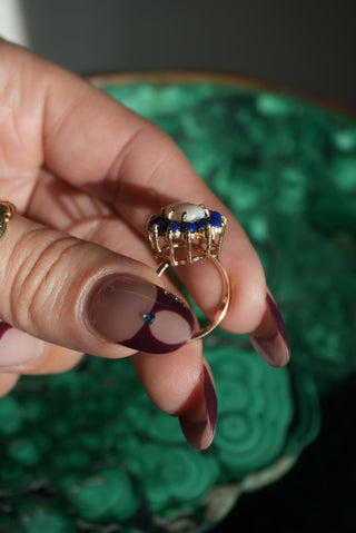 14K LAPIS & OPAL RING