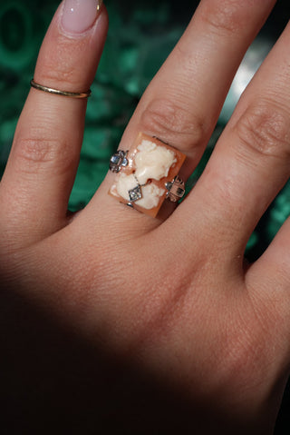 10k Antique Cameo Ring