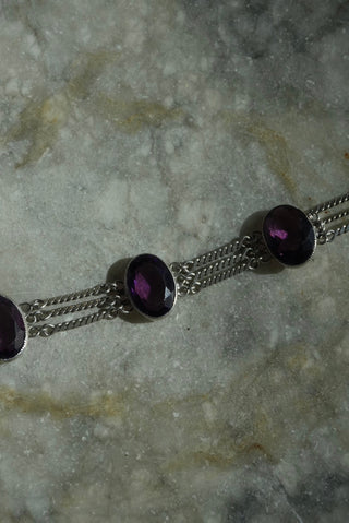 Night Court - Antique Sterling Bracelet