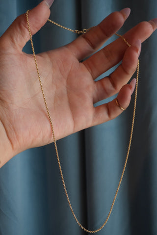 14k Skinny Rope Chain