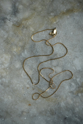14K SKINNY CHAIN