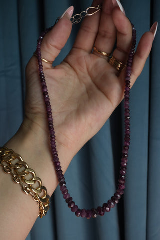 Wow Factor - Beaded Gemstone Necklace