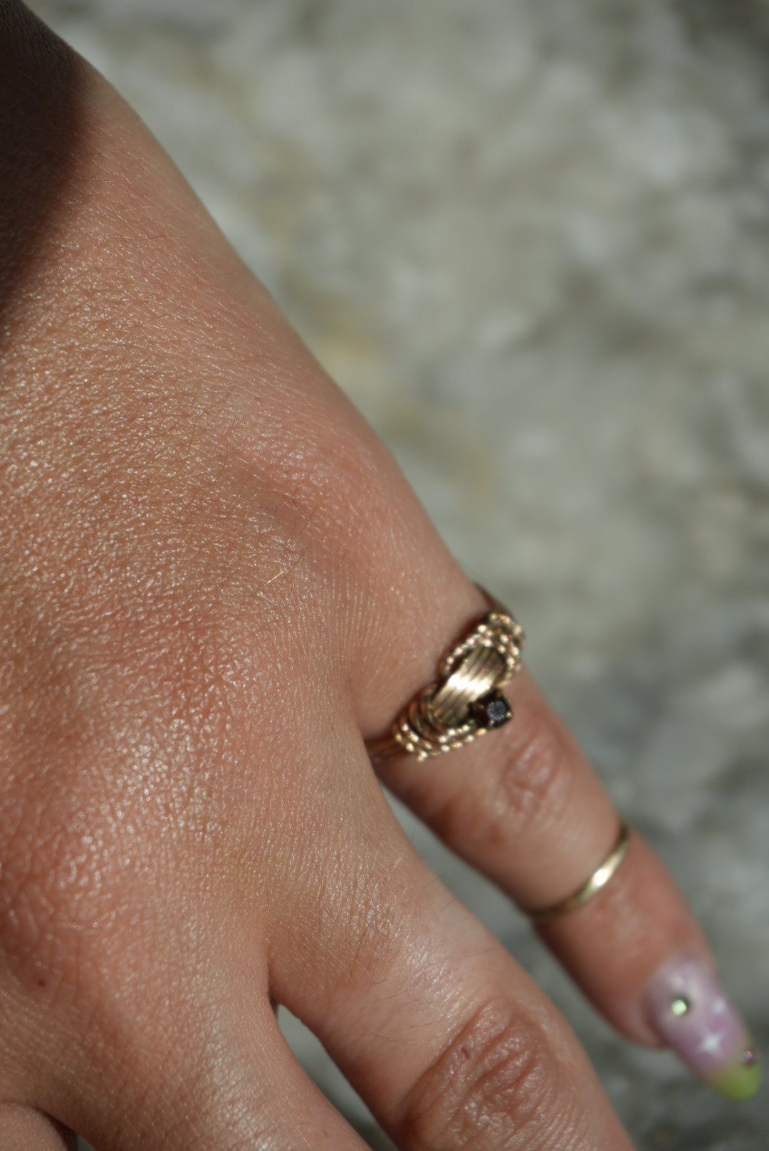 WRAPPED IN GOLD SZ 5.5