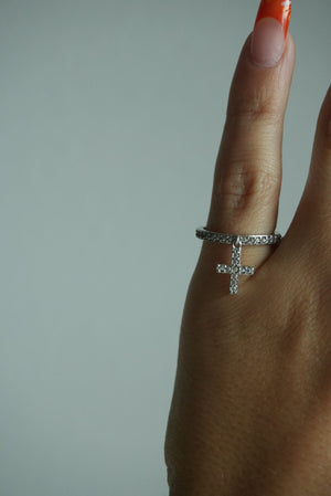 CROSS RING SZ 5.5