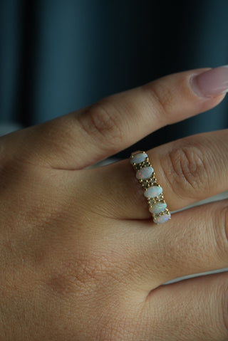 14k OPAL BAND