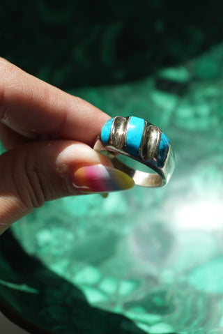 TURQUOISE BANDS SZ 11.5