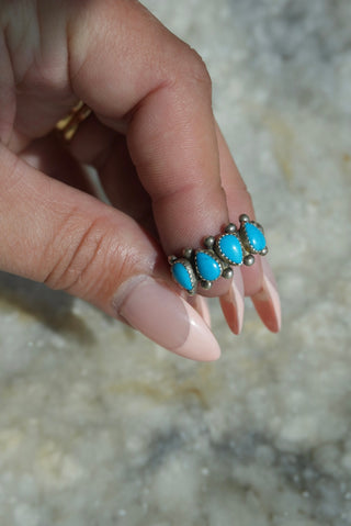 TURQUOISE GIRL SZ 8