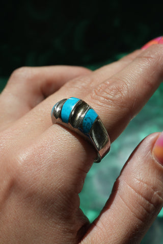 TURQUOISE BANDS SZ 11.5