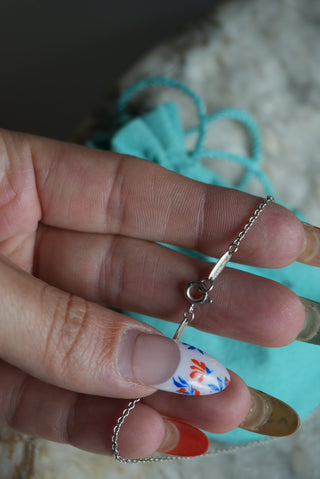 TIFFANY & CO ELSA PARETTI DROP NECKLACE