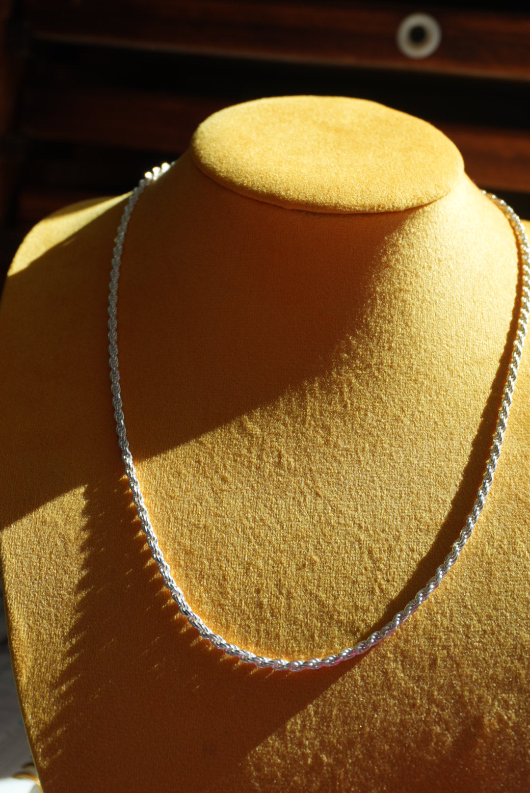 STERLING SILVER ROPE CHAIN