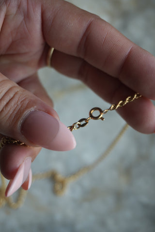 14K ROPE CHAIN