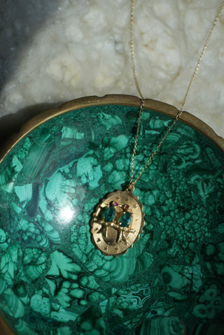 14K BIRD SONG NECKLACE