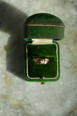 14k Ruby & Diamond Ring
