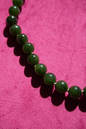 16 INCH JADE STRAND