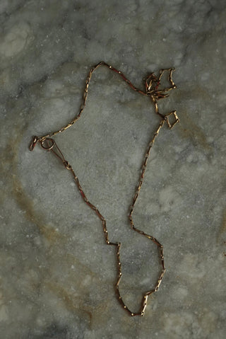 14K WATCH CHAIN NECKLACE