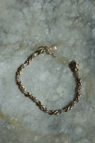 NOT UR MOTHER TENNIS BRACELET