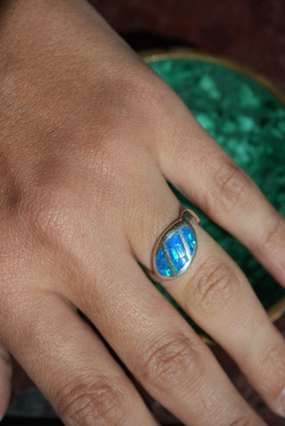 BLUE OPAL OVERLAY SZ 6