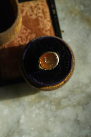Antique Lion Head Ring