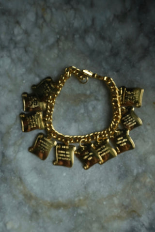 TEN COMMANDMENTS - COSTUME BRACELET