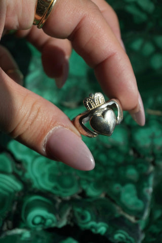 Silver Sweetie - Sterling Claddagh Ring Size 10.5