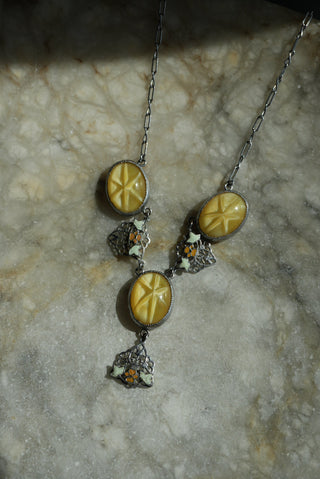 ANTIQUE ENAMEL TRIP