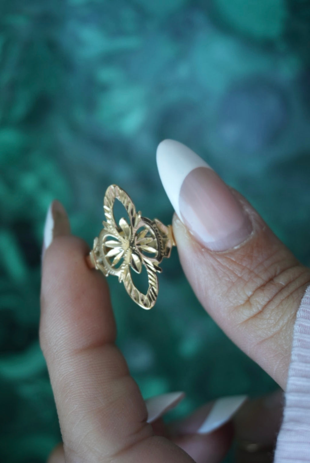 14K GOLDEN LACE