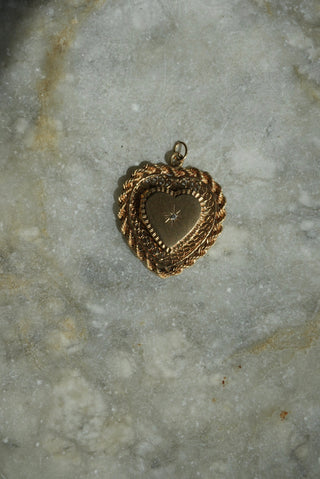 14K RARE HEART LOCKET