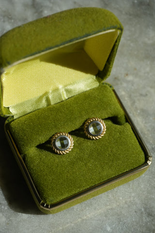 Glamour Gal - Vermeil Peridot Stud Earrings